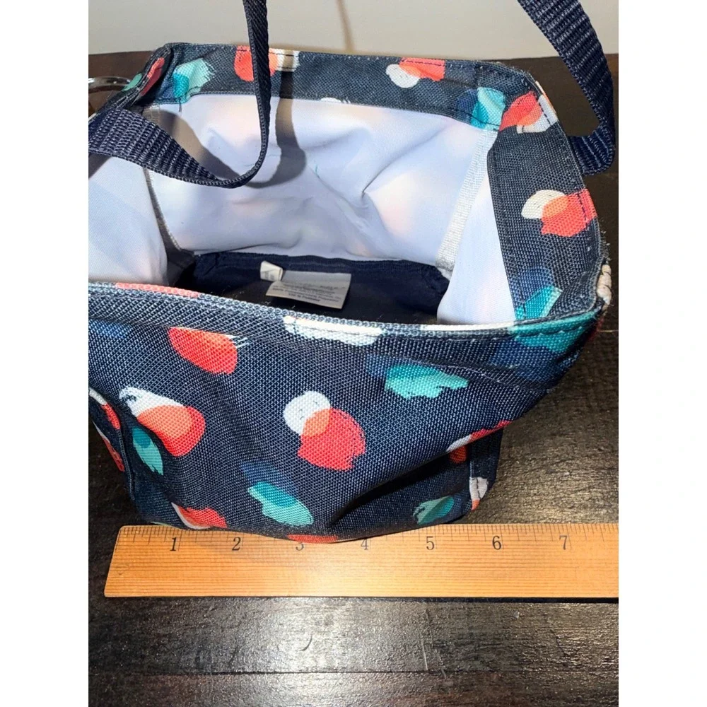 Thirty-One Littles Carry-All Caddy Brushstroke‎ pattern Mini Tote Bag